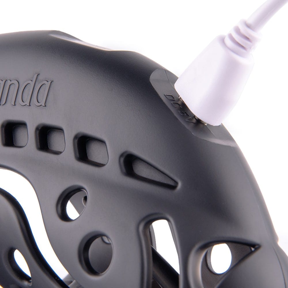 Check out an image of Sevanda Nautilus Shock Electric Silicone Chastity Device showing thickness of 0.91 and 0.94.