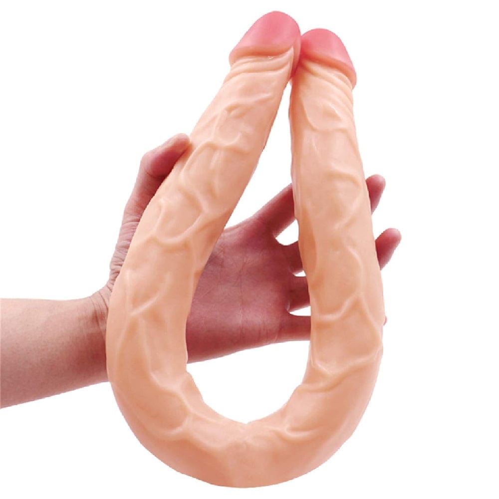 Image of a double-ended dildo with a width of 1.57 inches, designed for mind-blowing sensations and simultaneous pleasure.