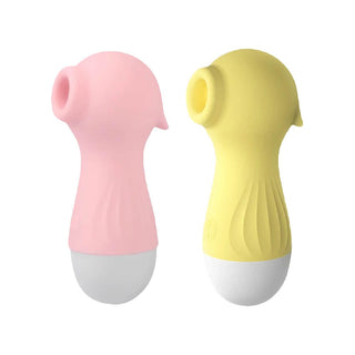 You are looking at an image of Seahorse Clitoral Tit Toy Sucker Nipple Vibrator Stimulator in appealing pink color with USB charging feature.