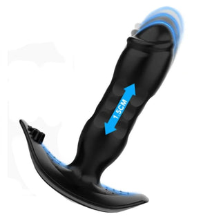 Check out an image of a Bluetooth Anal Massager made of premium silicone for luxurious comfort.