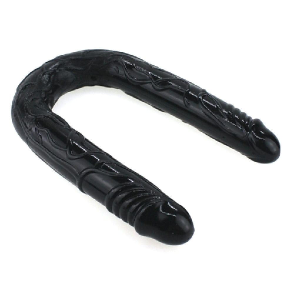 Get Your Fill 19" Double Headed Dildo Strap On Sex Toy