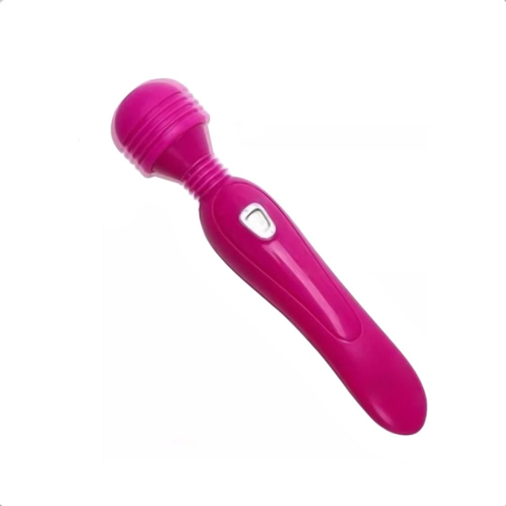Presenting an image of Handheld 12-Speed Magic Wand showcasing its flexible design that adapts to the body