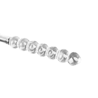 This is an image of a premium quality glass dildo for vaginal or anal play.