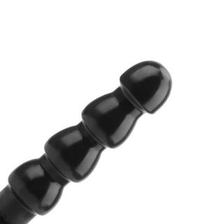 Silicone Pleasure Dilator Beaded Dildo made of medical-grade silicone for comfort and easy cleaning.