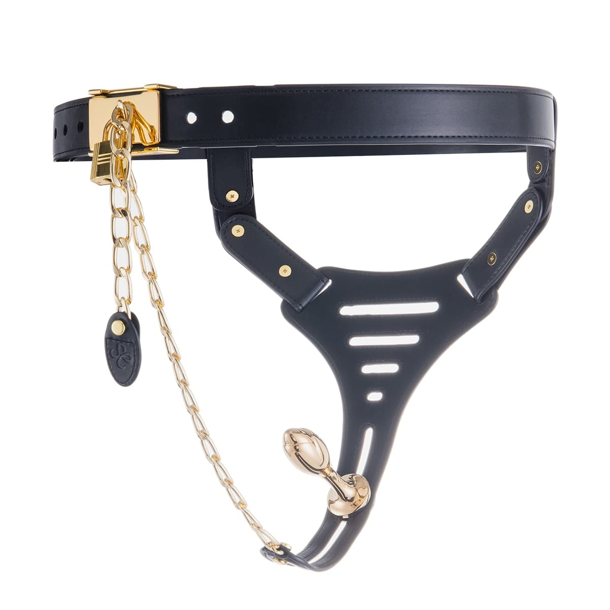 SEVANDA Female Chastity Belt - adjustable sizes for waists 26 to 43, designed for comfort and pleasure.