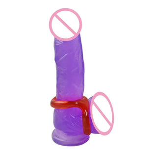 High-quality TPE material Cock and Ball Ring for a comfortable experience.