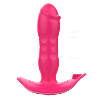 A picture of a Bluetooth Anal Massager designed for ultimate satisfaction with a wavy shaft.