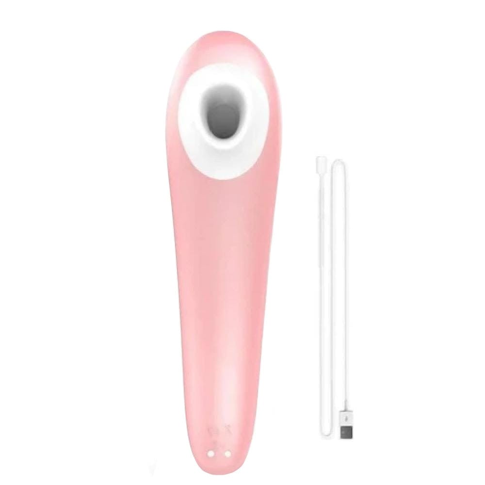 Here is an image of Chic Tit Toy Portable Stimulator Vibrator Nipple Sucker made from high-quality ABS and silicone materials