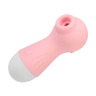 Here is an image of handheld Seahorse Clitoral Tit Toy Sucker Nipple Vibrator Stimulator suitable for travel with waterproof feature.