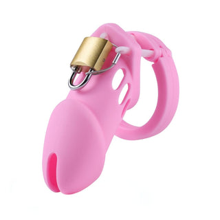 Soft Chamber Sissy Silicone Male Chastity Cage
