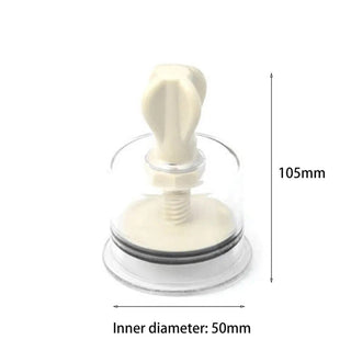 Here is an image of 6 Sizes Suction Plastic Toy Nipple Sucker, offering versatile play from gentle teasing to intense stimulation.