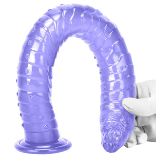 You are looking at an image of Tentacle Monster Suction Cup Dildo 15 Inch with a suction cup base for hands-free play and stability.