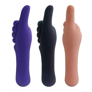 Observe an image of Thumbs Up Hand Vibrator showcasing its unique design and features