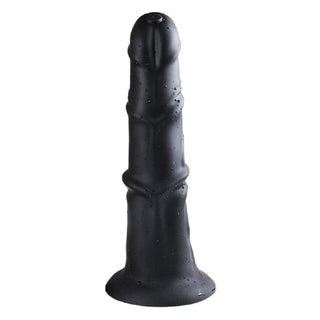 This is an image of a horse dildo made of liquid silicone, suitable for beginners and advanced users seeking a realistic encounter with a commanding size.