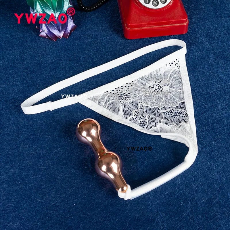 Anal Plug Thong - Lovegasm Anal Plug Thong - Lovegasm