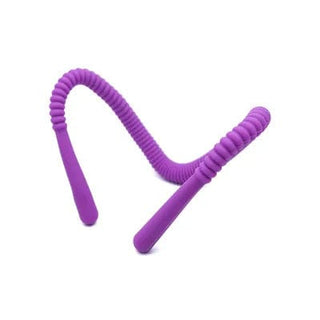 Picture of the Silicone Pussy Spreader in pink, purple, and black colors, perfect for enhancing your sexual experience.
