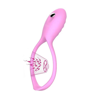 Super Stretchy Pink Dick Ring Vibrator - Crafted from premium soft silicone, this intimacy ring promises safety, comfort, and a world of shared ecstasy.