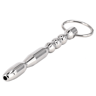 Hollow Urethral Dilator Stainless Steel Sound Male Sex Toy
