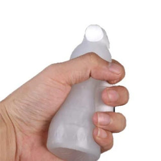 An image showcasing the intricate design and unforgettable pleasure of the Dual Motor Pocket Pussy Male Stroker Vibrator for Men.
