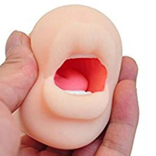 The medical-grade silicone material of the Deepthroat Sucker Realistic Male Stroker Blowjob Toy ensuring safety and comfort.