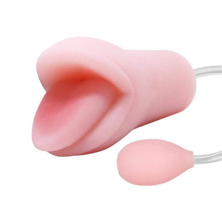 Experience the game-changing Pump Massage Realistic Male Stroker Blowjob Toy with a snug and welcoming mouth shape.