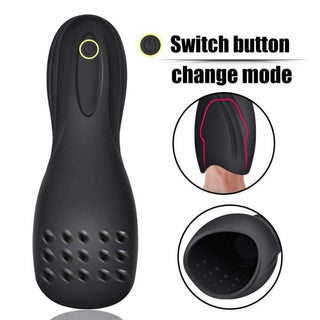 This is an image of the stamina trainer with 10 vibration modes for enhanced pleasure.