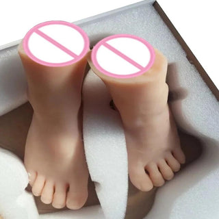 Here is an image of Surreal Foot Fetish Vajankle, safe and hypoallergenic for intimate pleasure.