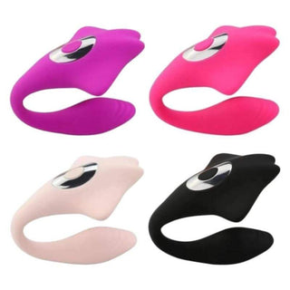 In the photograph, you can see an image of Sensual Stingray Wearable Clit Underwear Remote Butterfly Vibrator G-Spot Hands Free Sex Toy in beige color