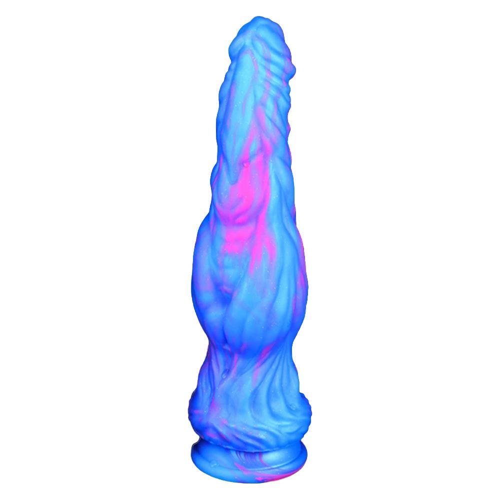 Pearl Crushing Knotted Dildo Gigantic Surprise 9.7 Inch Werewolf Dildo