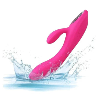 Pictured here is an image of Dual Motor Powerful Personal G-Spot Vibrator ready for sensual exploration.