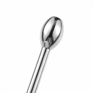 This is an image of a durable stainless steel penis plug for long-lasting pleasure.