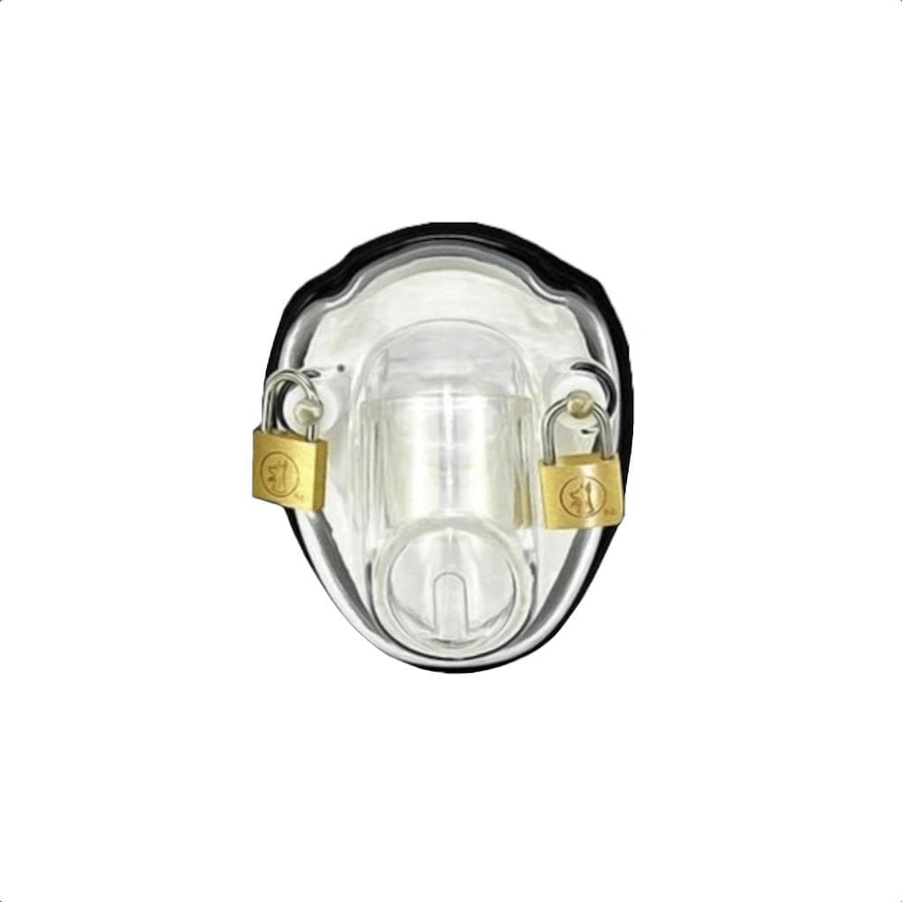 This is an image of the compact chastity device offering an exhilarating ride in the journey of submission and loyalty.