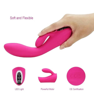 Take a look at an image of Dual Motor Powerful Personal G-Spot Vibrator offering quiet yet potent motor.