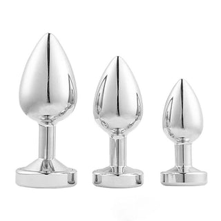 Picture of Light Up Princess Jewel Anal Toy Set Trainer Men Beginner made of premium body-safe metal for luxurious comfort.