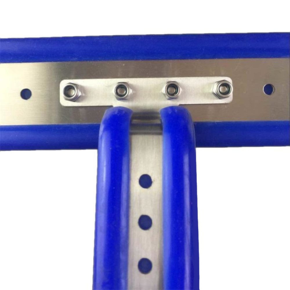 Pictured here is an image of Locked and Loaded Belt with stainless steel crotch plate and silicone belt material.