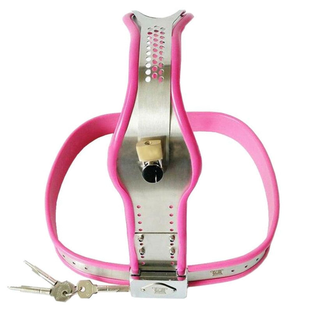 Experience the transformative journey with Abstinence Enforcer Female Chastity Belt, crafted for self-discipline and self-discovery.