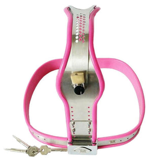 Experience the transformative journey with Abstinence Enforcer Female Chastity Belt, crafted for self-discipline and self-discovery.