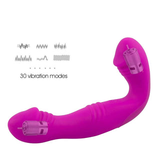 Image showing the different models of the Rechargeable L-Shaped Pegging Strapless Dildo for individual preferences.