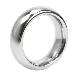 Presenting an image of Ejaculation Enhancer Silver Ring, a ticket to prolonged pleasure and intense orgasms, transforming every intimate encounter into a memorable experience.