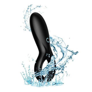 In the photograph, you can see an image of Sleek Black Vibrating Cock Ring Silicone, offering electrifying stimulation and powerful sensations.