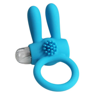 Take a look at an image of Stylish Vibrating Bunny Cock Ring showcasing its small formation - 2.95 inches length, 1.77 inches width, and 0.98 inches diameter.