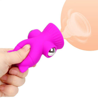 Check out an image of Cute Kitty Breast Toy Stimulator Nipple Vibrator with a stretchable and snug fit.
