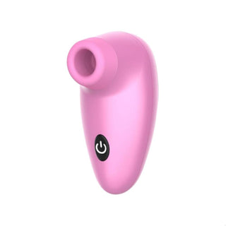 Pictured here is an image of Powerful Stimulator Clit Sucker Pink Oral Tongue Vibrator with seven unique modes for customizable pleasure.