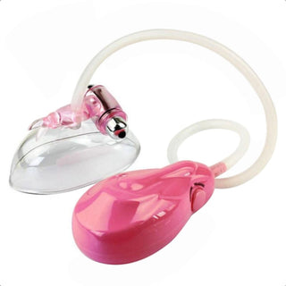 Featuring an image of Powerful Suction Pussy Pump Clitoral Vacuum with transparent design for enhanced stimulation.