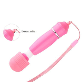 Fancy Wand Mini Magic in rose and purple colors, designed for discreet and powerful pleasure.