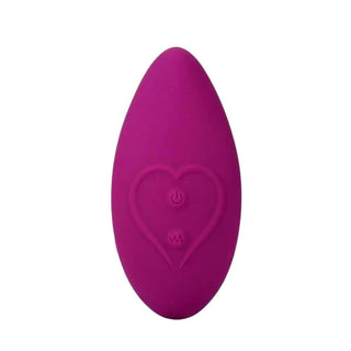 This is an image of External Anal Underwear Vibrator Wearable Massager in blue color made of luxurious silicone.