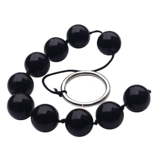 Black Acrylic Pearl Ball String
