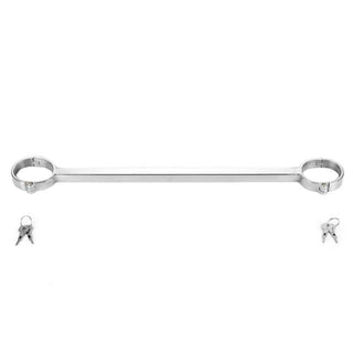 Stainless Leg Spreader Bar made from rust-resistant stainless steel for safe and sensual experiences.