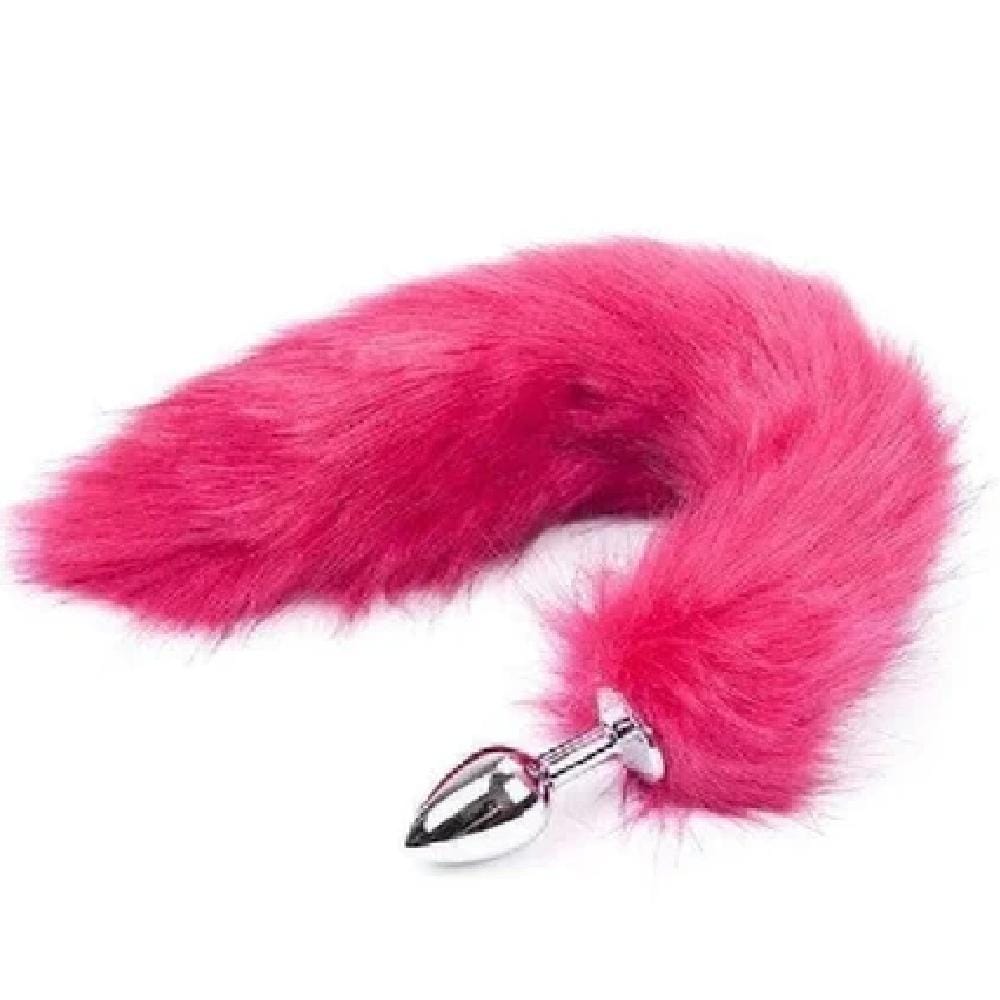 Flirty Fox Tail Cat Tail 16 Inches Long Plug