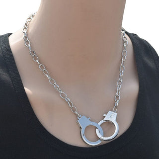 This is an image of Cuffed for Life Permanent Collar Choker, crafted with lightweight iron alloy for comfort and durability.
